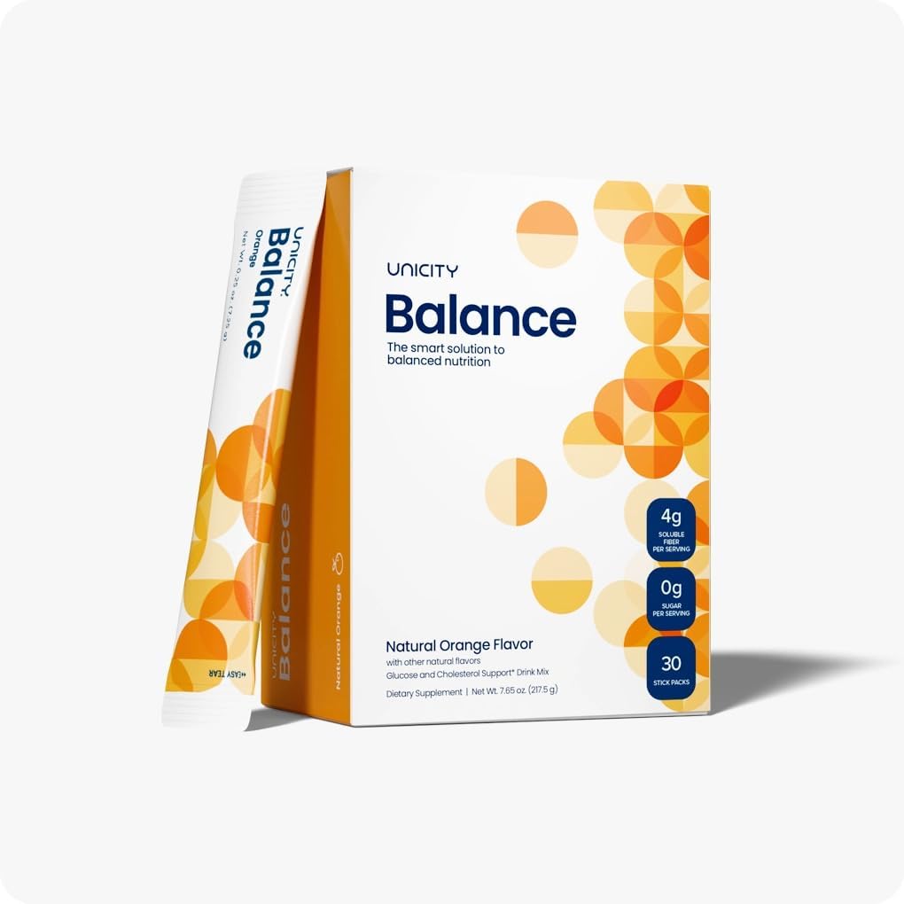 Unicity Balance Trio – Complete Wellness Bundle |Orange,Lemon and Mixed Berry Flavours |3 x 30 Stick Packs