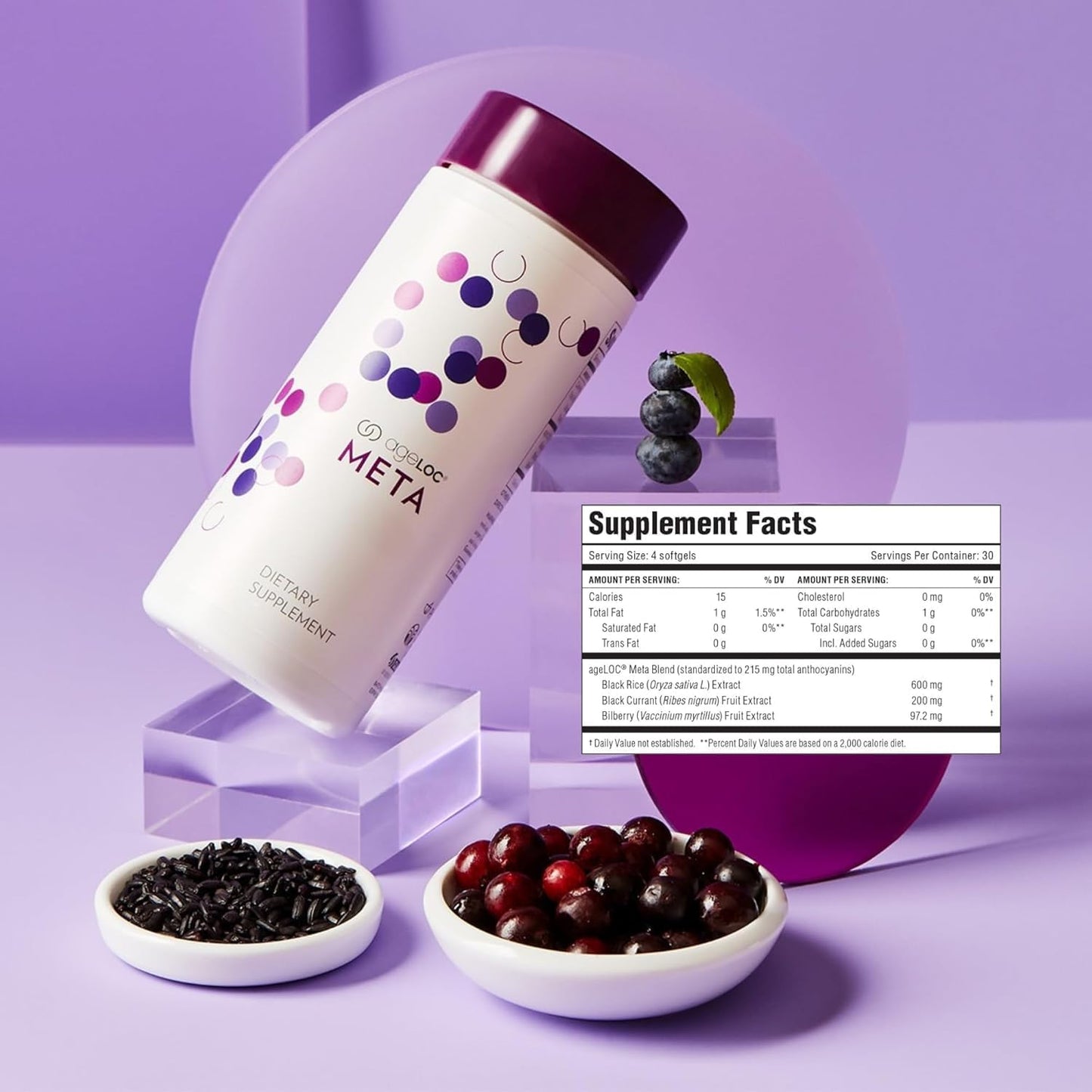 Nu skin AgeLOC Meta for healthy Metabolism Dietary Supplement – 120 Softgels