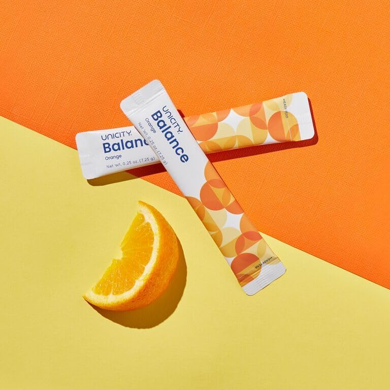 Unicity Balance Fibre Supplement | Natural Orange |– 30 Stick Packs