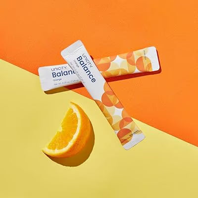 UNICITY Balance Natural Orange Flavor, 30 Stick Packs | Bright Daily Nutrition