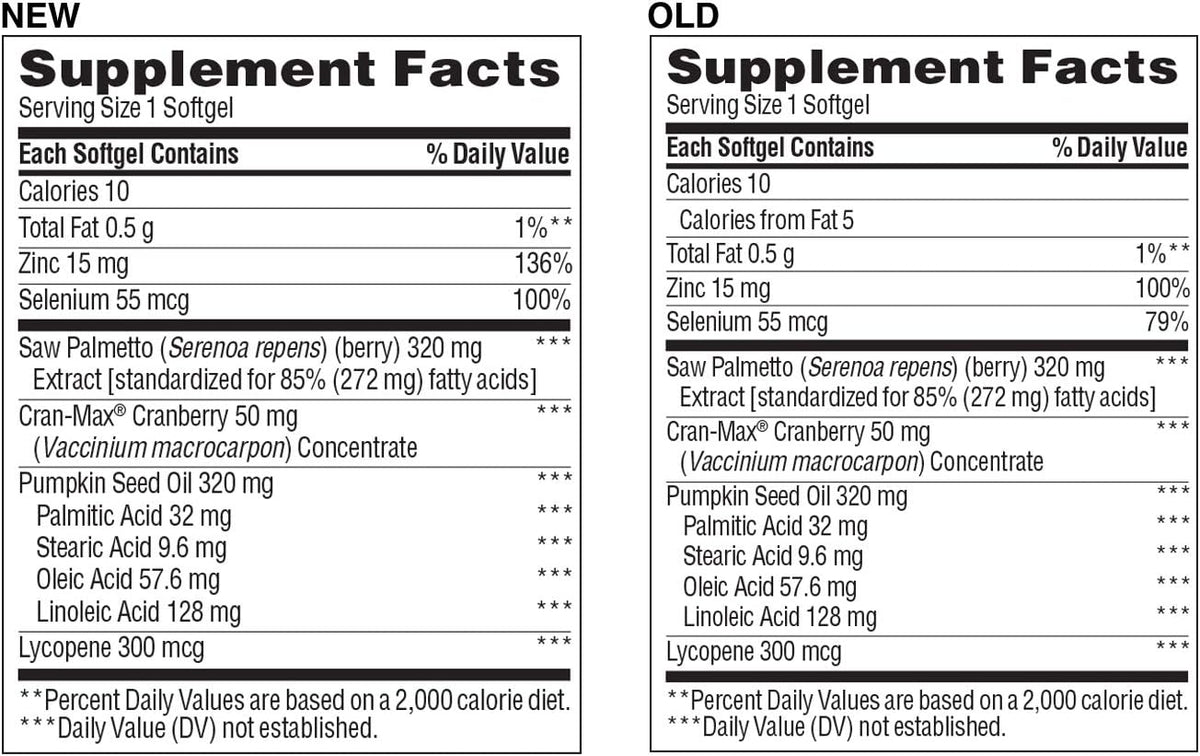 TruNature Prostate Plus Health Complex |Dietary supplement|250 softgels
