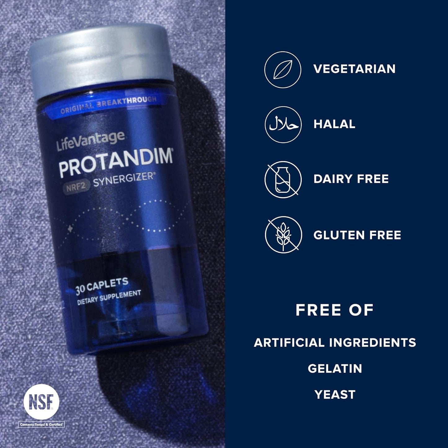 Protandim Nrf2 Synergizer with Nrf2 Activator - 30 Caplets