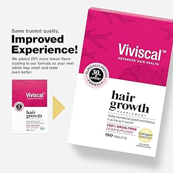 Viviscal Advanced Hair Growth Supplement – 180 tablets