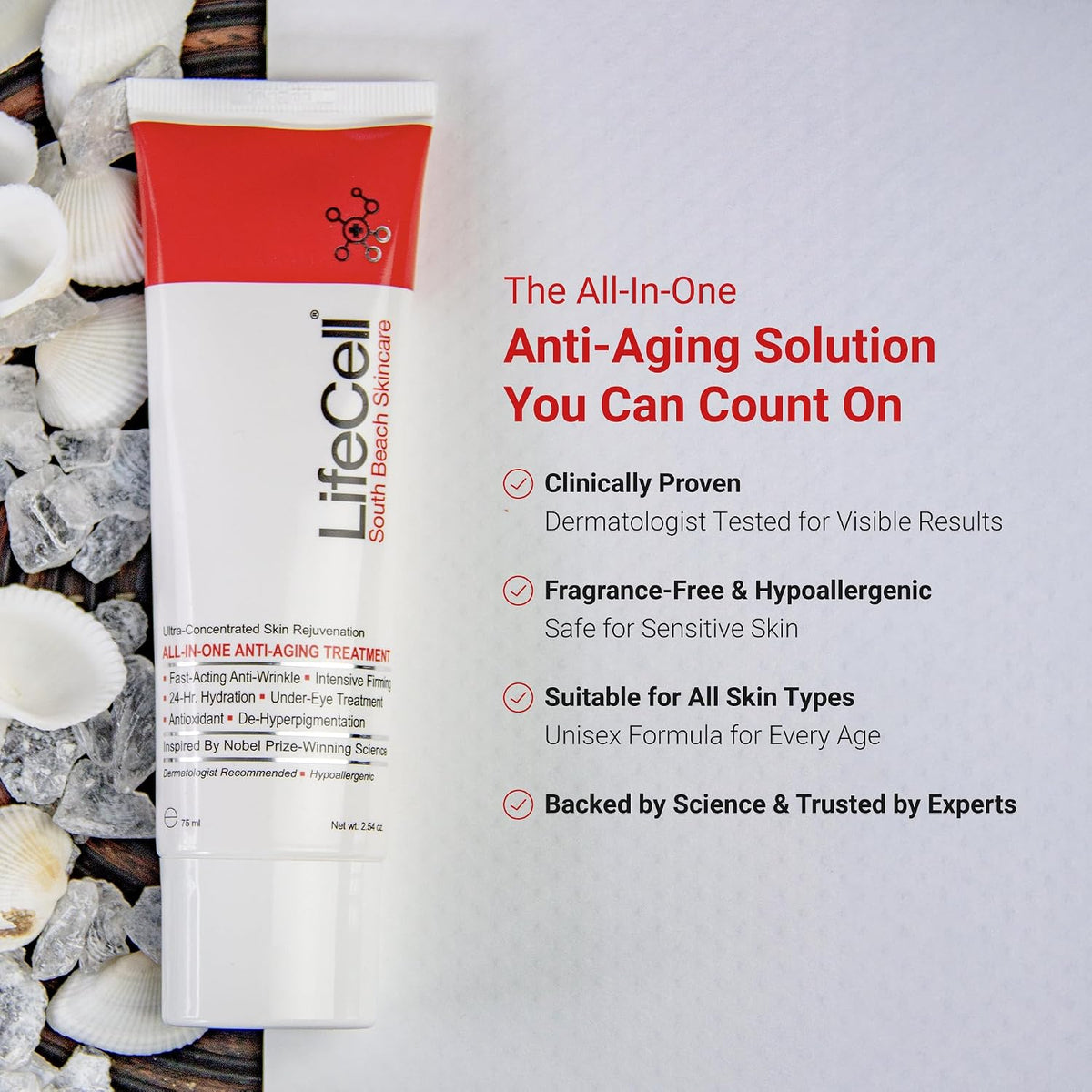 LifeCell All-in-One Anti-Aging Treatment  – 2.54 oz