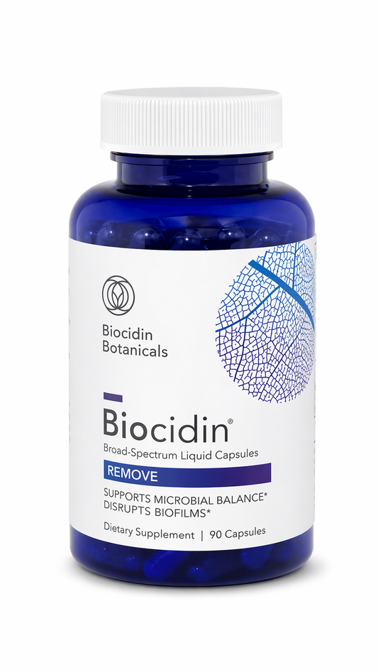 Biocidin Herbal Biofilm Disruptor Gut Detox Capsules (90)