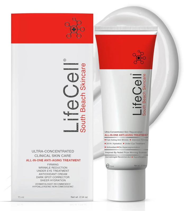 LifeCell - All-in-One Anti-Aging Treatment 2.54 Oz/ 75ml.