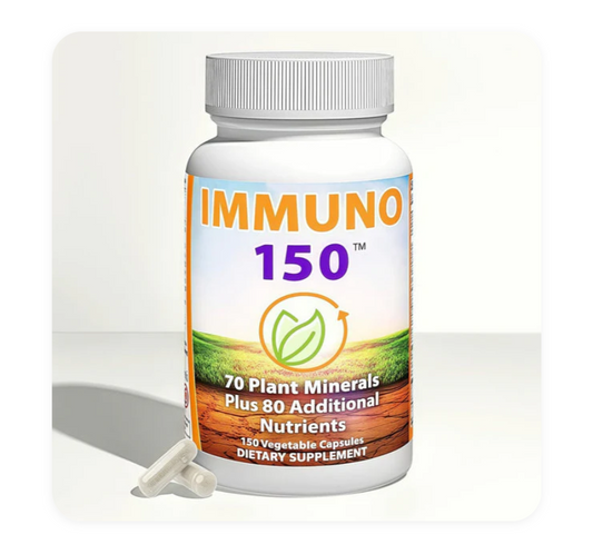 Immuno 150, Immune Support Supplement, Packed with 70 Plant Minerals