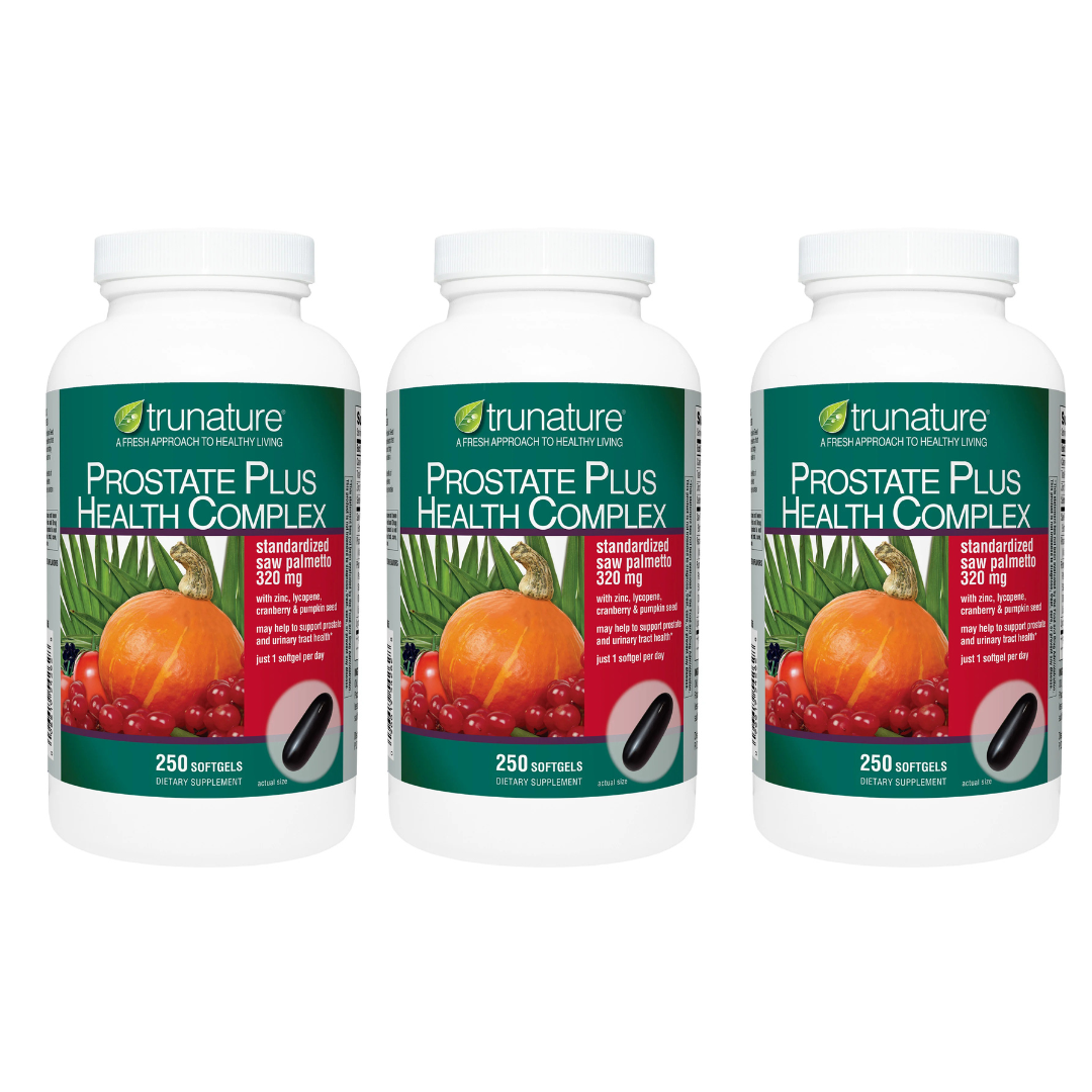 Trunature Prostate Health Complex Supplement, 250 Softgels