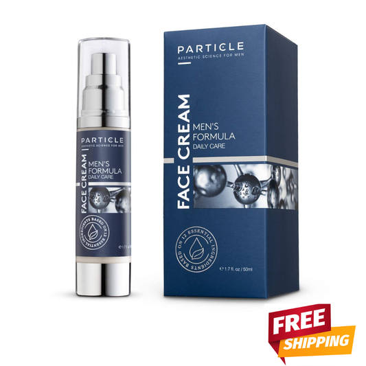 Particle 6-in-1 Face Cream for Men, Men’s Daily Hydrating Moisturizer with Vitamin C, Jojoba Oil, Vitamin E & Hyaluronic Acid, 1.7 fl oz