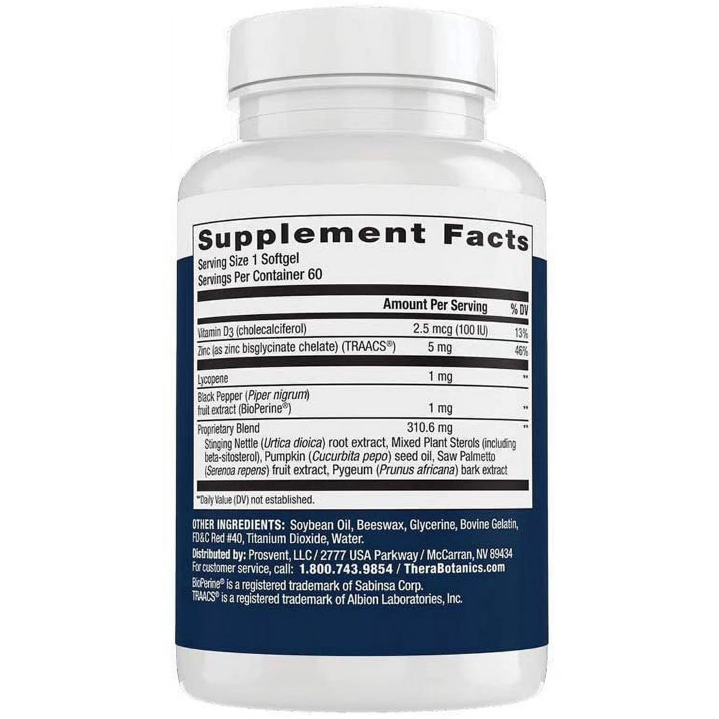 Prosvent  Prostate Health Dietary Supplement – 60 Capsules