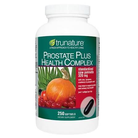 TruNature Prostate Plus Health Complex |Dietary supplement|250 softgels