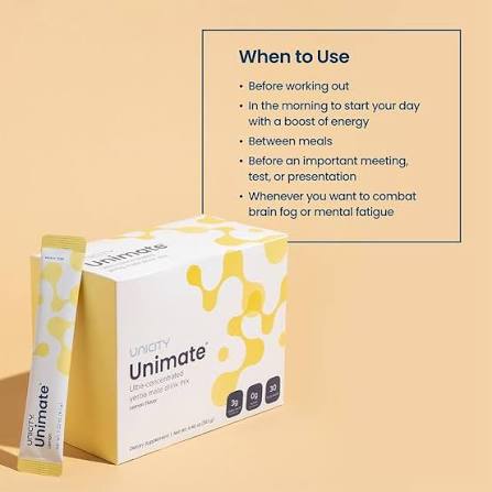 Unicity Balance NATURAL Lemon Flavour, 30 Sachet Sticks | Zesty Daily Mix