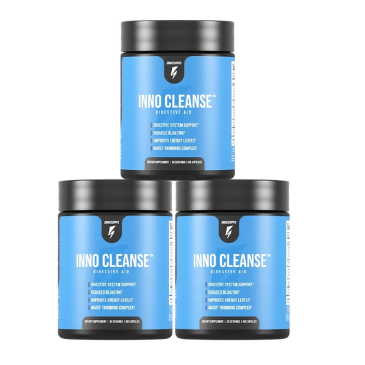 3 pack Inno Supps Inno Cleanse digestive aid