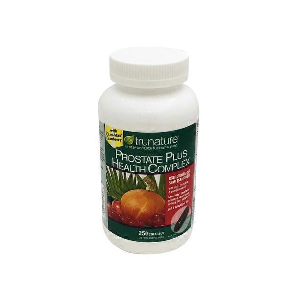 Trunature Prostate Plus Health Complex 2-Pack, 250 Softgels Each