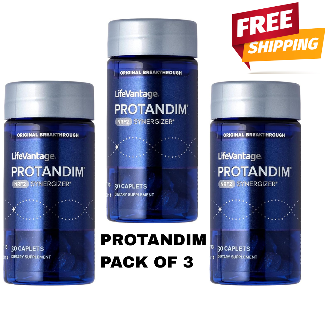 LifeVantage Protandim NRF2 Synergizer – Pack of 3 (90 Caplets) | Original Breakthrough Formula